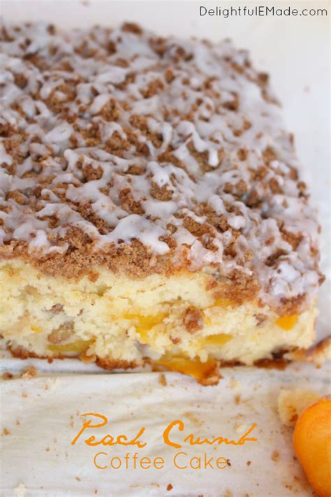 Peach Streusel Coffee Cake Artofit