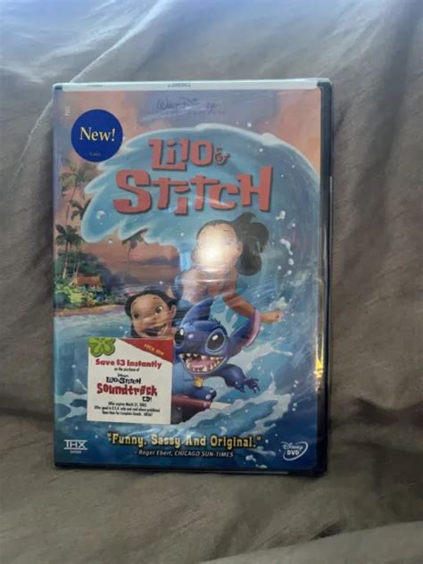 Lilo Stitch Dvd Walt Disney St Release Brand New Factory