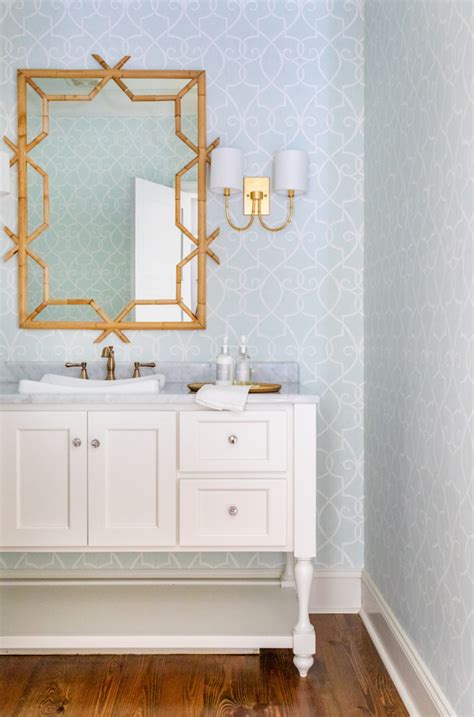 South Georgia Sanctuary Transitional Powder Room Atlanta By Lola Interiors Houzz