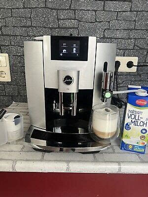 Jura E Neuer Model Moonlight Silver Kaffeevollautomat Ebay