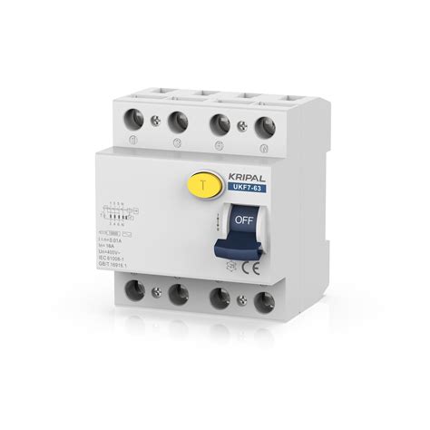 AC Type Kripal 16A 10mA Residual Current Earth Leakage Circuit Breakers