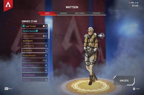 Best Wattson Skins In Apex Legends All Legendary Skins Ranked