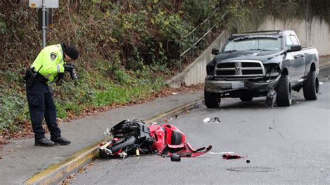 Motorcyclist Dies After Head On Crash In Abbotsford Ctv News