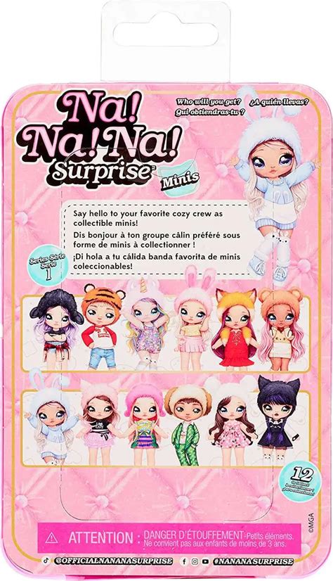 Na Na Na Surprise Series 1 Minis Mystery Pack 1 RANDOM Doll MGA ...