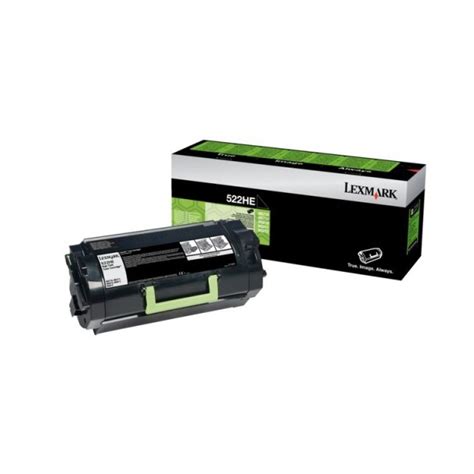 LEXMARK Eredeti Toner Black High 522HE 52D2H0E MS812de MS812dn