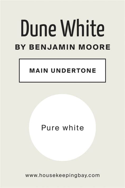 Dune White 968 by Benjamin Moore - Housekeepingbay