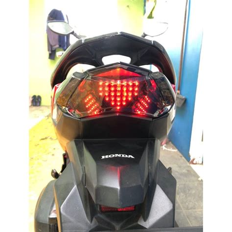 Jual Stoplamp Running Vario Led Old 150 125 11 Mode 2015 2017 Shopee