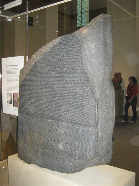 The back of the Rosetta Stone. : r/mildlyinteresting