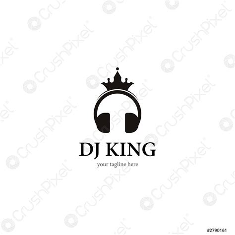 Dj King Logo Sjabloon Stock Vector 2790161 Crushpixel