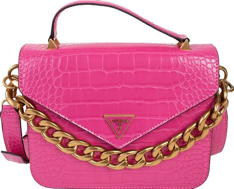 Guess Tas Roze Retour Top Handle Flap Cc86642