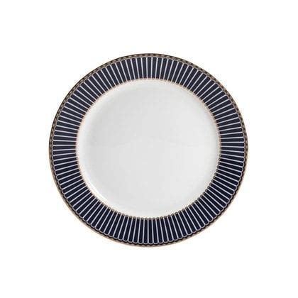 Prato Sobremesa Porcelana Bone China Cobalto 22cm Wolff 25448 Empório