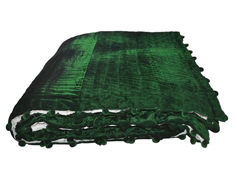 Green Velvet Quilt Velvet Quilt King Lap Size Quilt Emerald - Etsy