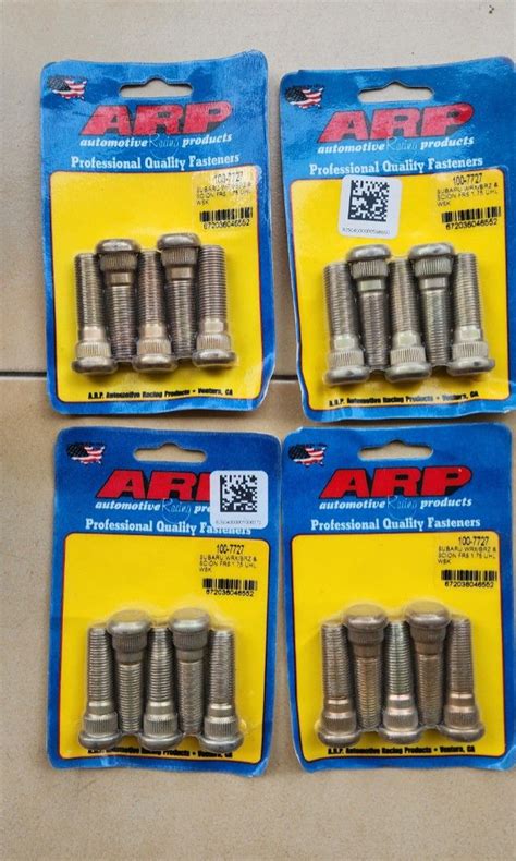 ARP Wheel Stud Kit For Subaru WRX BRZ Forester SJ SJG 2014 2018 Car