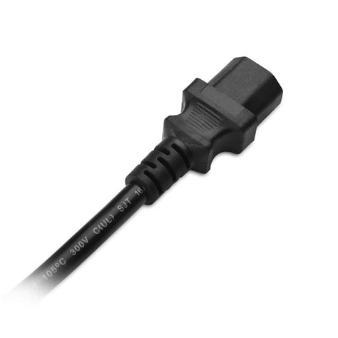 Cable Matters 2 Pack 16 AWG Heavy Duty 3 Prong Computer Monitor Power