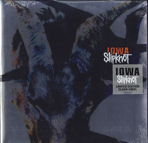 Пластинка Iowa Clear Vinyl Slipknot Купить Iowa Clear Vinyl