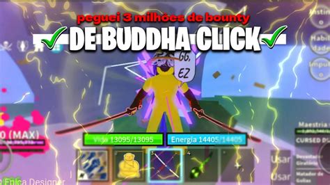 PEGUEI 3 MILHÕES DE BOUNTY DE BUDA CLICK FARME DE BOUNTY BLOX FRUITS