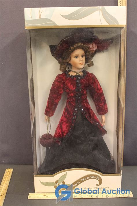 Nib Timeless Treasures 18 Porcelain Doll