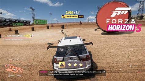 Forza Horizon 5 Baja Showjump Danger Sign 3 Stars YouTube