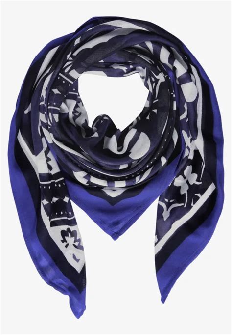 STREET ONE Foulard avec imprimé pour femmes en Bleu STREET ONE