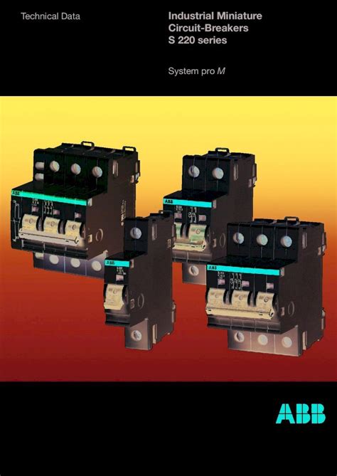 PDF Technical Data Industrial Miniature Circuit Breakers System 5