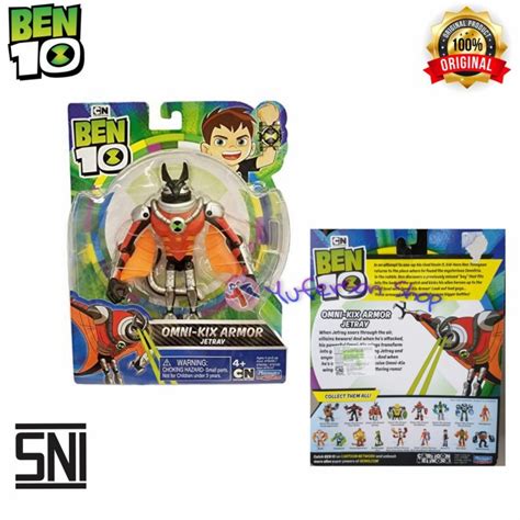 Jual Ben 10 Omni Kix Armor Jetray Original Shopee Indonesia