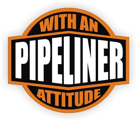 Pipeline Hard Hat Stickers