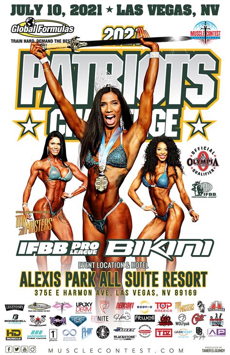 Ifbb Pro League Patriots Challenge Npc Usa Nevada