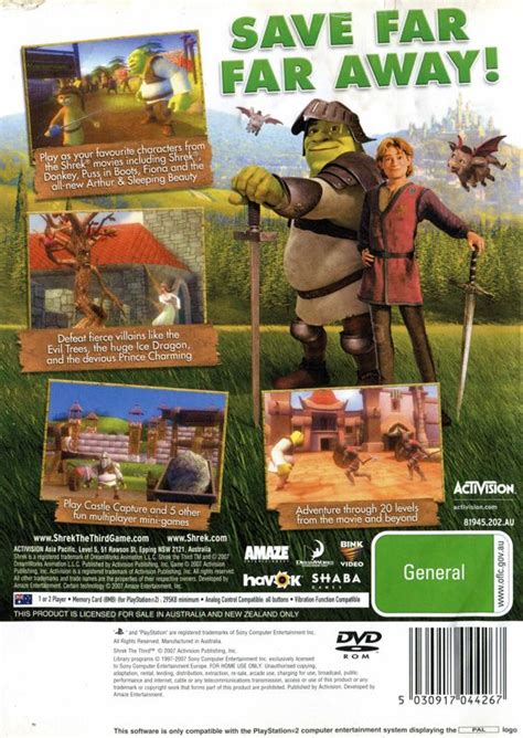 Shrek The Third Dvd Cover