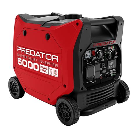 Predator 5000 Watt Dual Fuel 70143 SUPER QUIET Inverter Generator