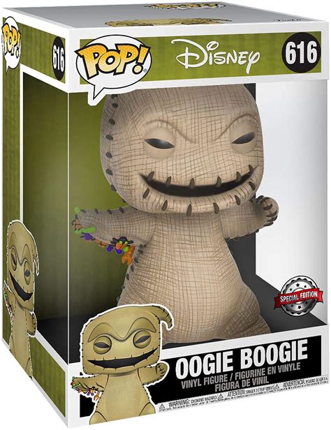 Funko Pop! NBC Oogie Boogie 10 Inch Blacklight Funko Shop Exclusive ...