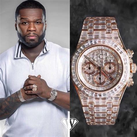 50 Cent With His New Audemars Piguet Royal Oak Superwatchman