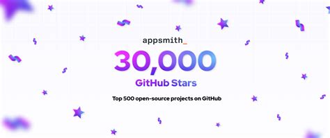 30000 Stars On Github In Three Years