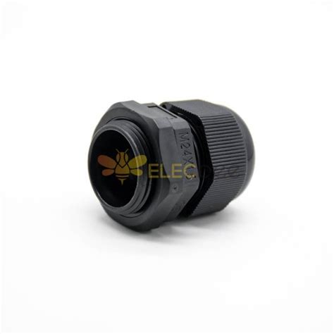 Waterproof Cable Gland Metric Thread M24 Ip68 Nylon Cable Fixing Connector