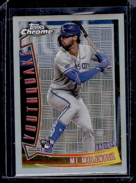 Topps Chrome Sonic Youthquake Yq Mj Melendez Rc For