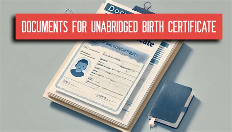 Unabridged Birth Certificate Documents Your Checklist • South Africa House