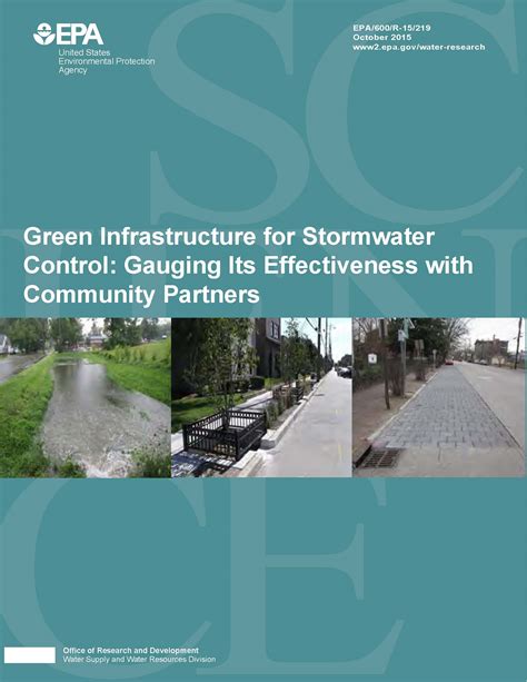 Green Infrastructure For Stormwater Control Stormwater Report