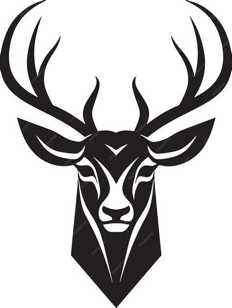 Premium Vector Royal Trophy Deer Head Logo Design Sculpted Elegance