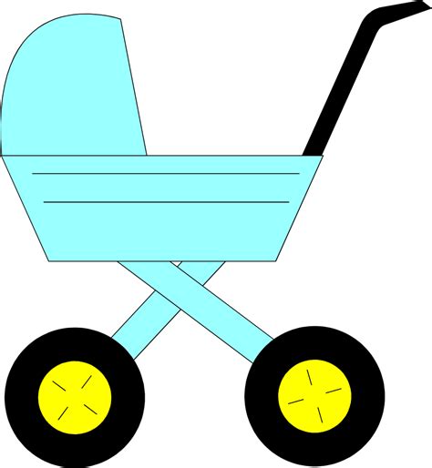 Baby Carriage Free Stock Photo Illustration Of A Baby Carriage 8255