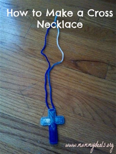 How To Make A Cross Necklace