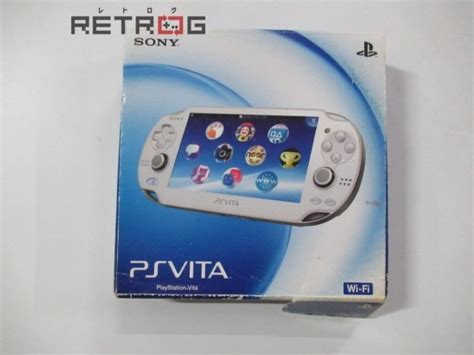 【やや傷や汚れあり】playstation Vita本体 Wi Fiモデル クリスタル・ホワイト（psvita本体・pch 1000za02