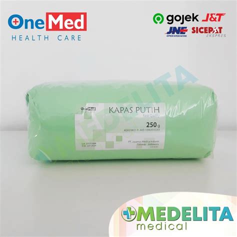 Jual Kapas Putih 250g ONEMED Shopee Indonesia