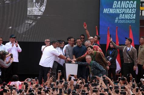 Gerindra Anies Beri Panggung Untuk Jokowi Resmikan Mrt Jakarta