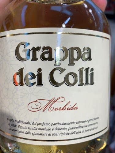 N V Lidl Grappa Dei Colli Morbida Vivino Hong Kong