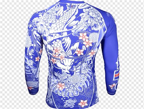 Rash Guard T Shirt Sleeve Pattern Shirt Tshirt Blue By Png Pngwing