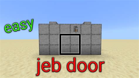 Minecraft Jeb Door