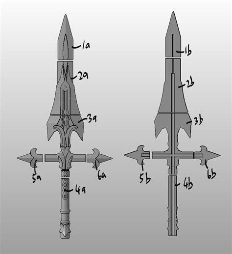 STL file Genshin Impact - Favonius Lance・Design to download and 3D print・Cults