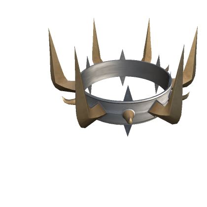 Horned Crown Steel Roblox Item Rolimon S