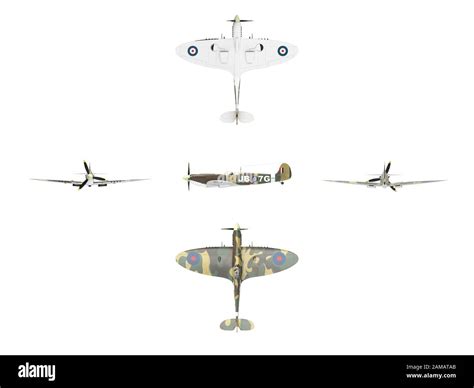 World war 2 plane silhouette hi-res stock photography and images - Alamy