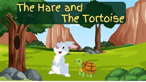 The Hare And The Tortoise Story In English Moral Story Fable Kab