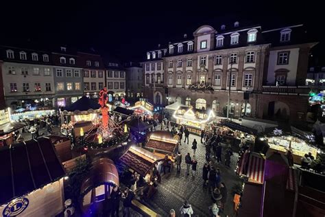 Heidelberg Der Weihnachtsmarkt ist eröffnet Video Heidelberg